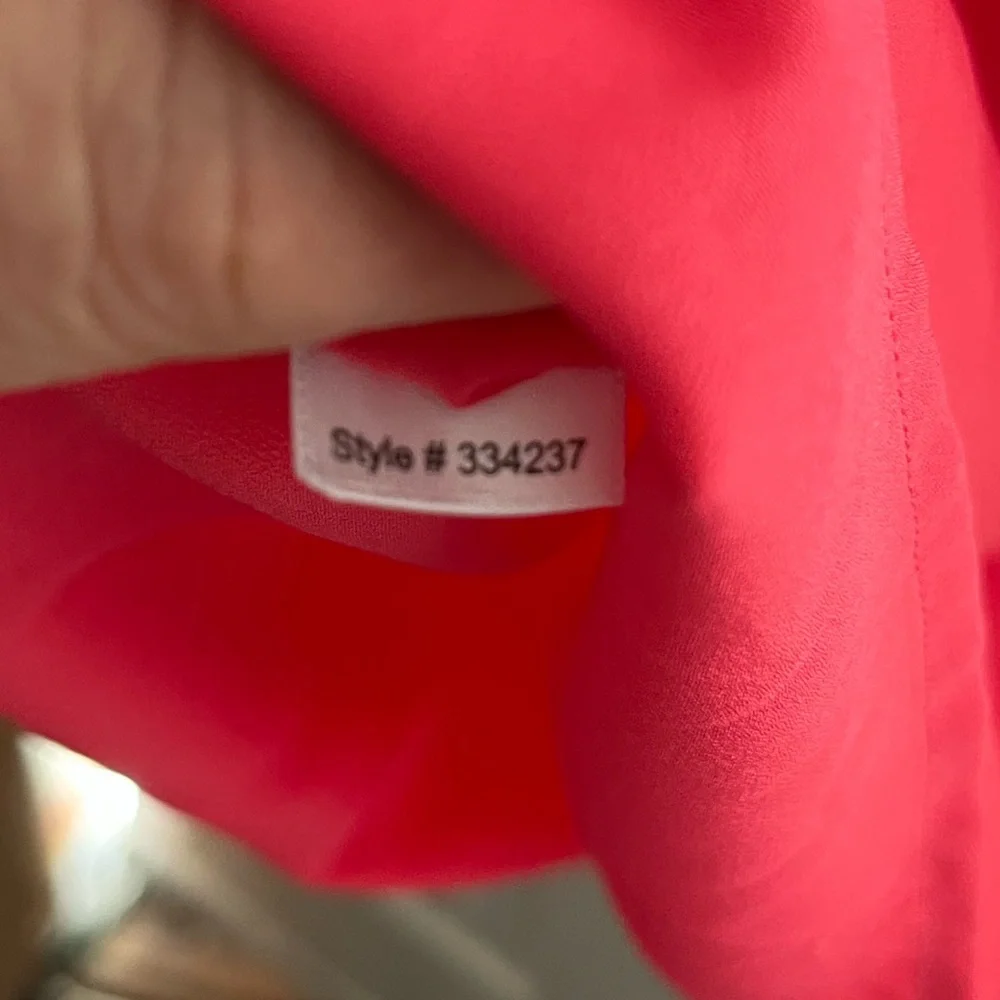 NWOT Ann Taylor Loft Sleeveless Lined Dress Coral XS - Picture 5 of 11